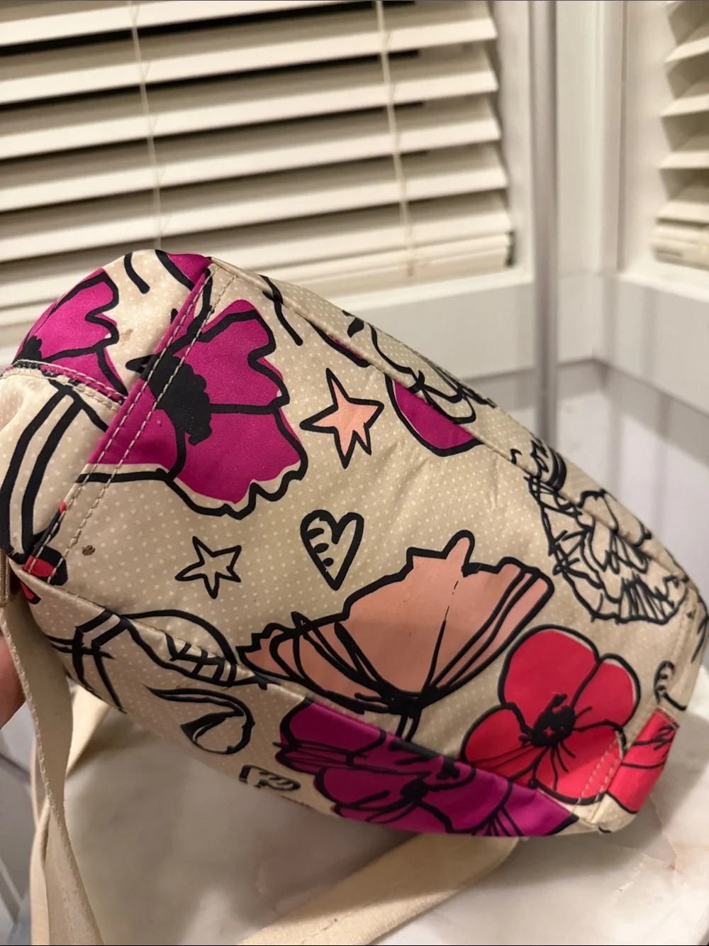 Coach Poppy Y2K Kyra Floral Graffiti Backpack
